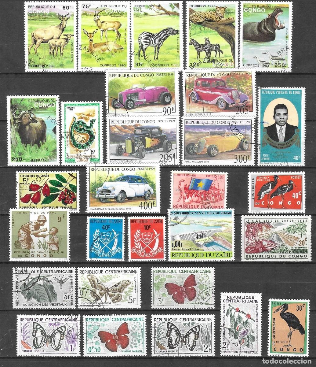 Sellos: LOTE DE SELLOS DE CONGO