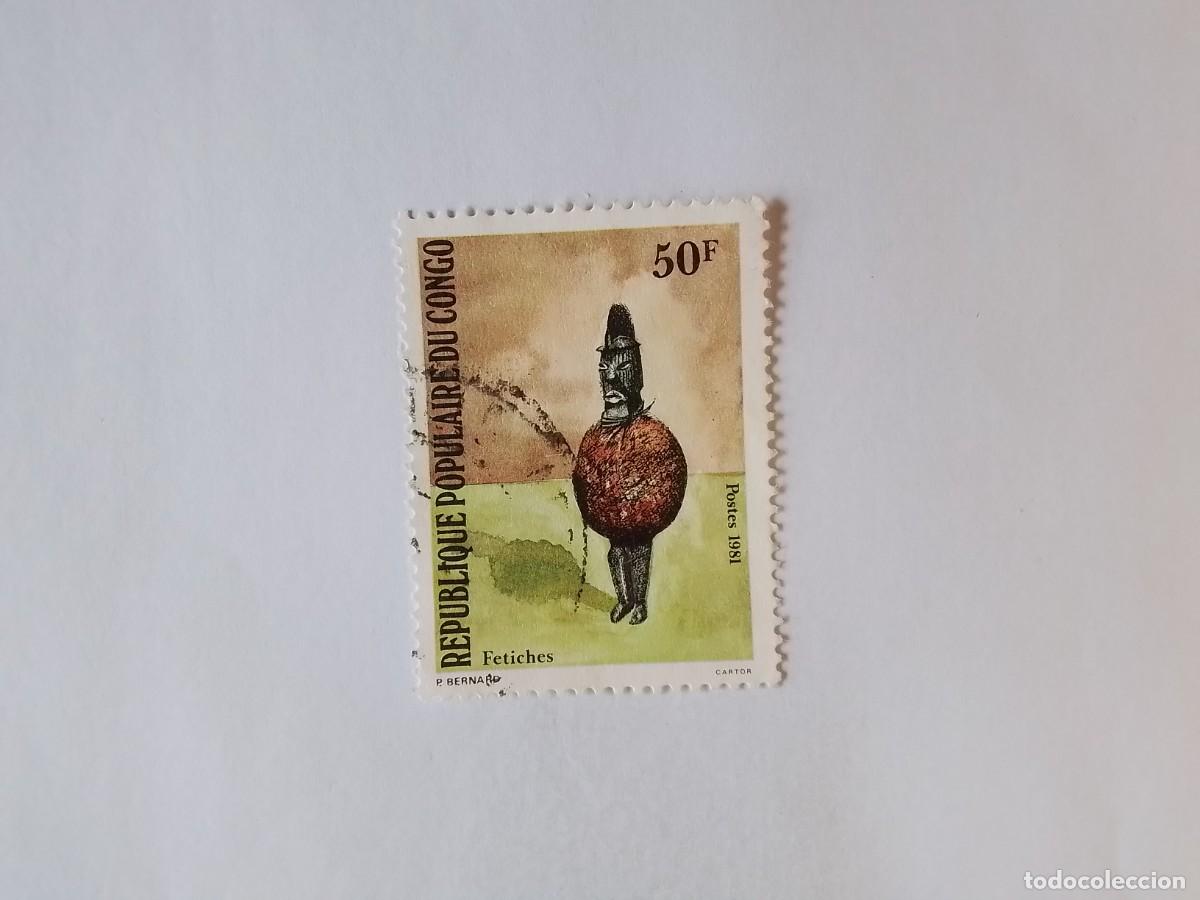 Sellos: A&Ntilde;O 1981 CONGO SELLO USADO