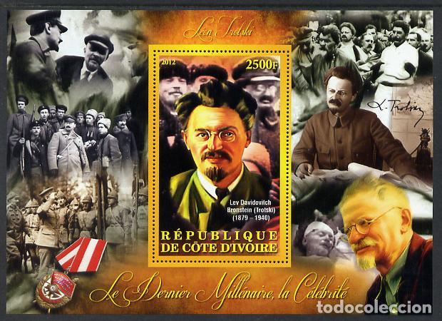 Sellos: IVORY COAST 2013 SHEET MNH LEON TROTSKY - Foto 1