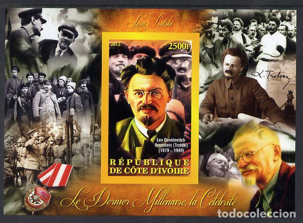 Sellos: IVORY COAST 2013 SHEET MNH IMPERF LEON TROTSKY - Foto 1