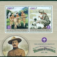 Timbres: IVORY COAST 2016 SHEET MNH ROBERT BADEN POWELL SCOUTS. Lote 359771425