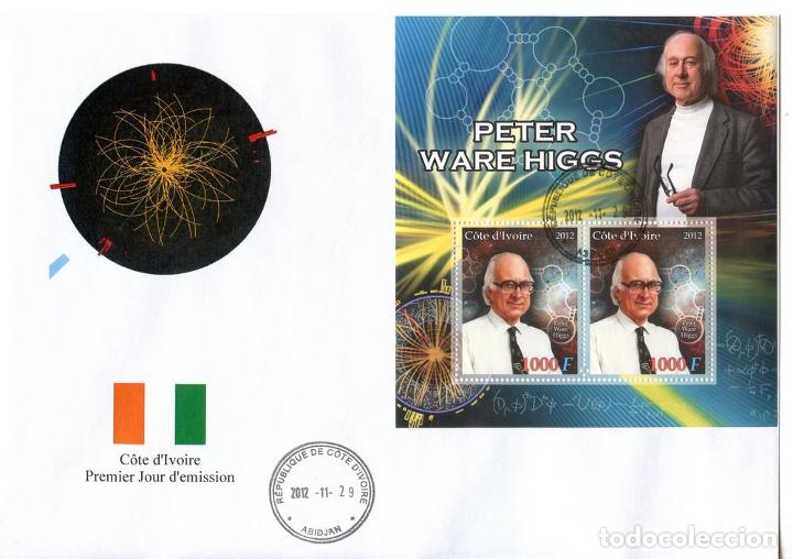 Sellos: IVORY COAST 2012 SPD FDC PETER WARE HIGGS - Foto 1