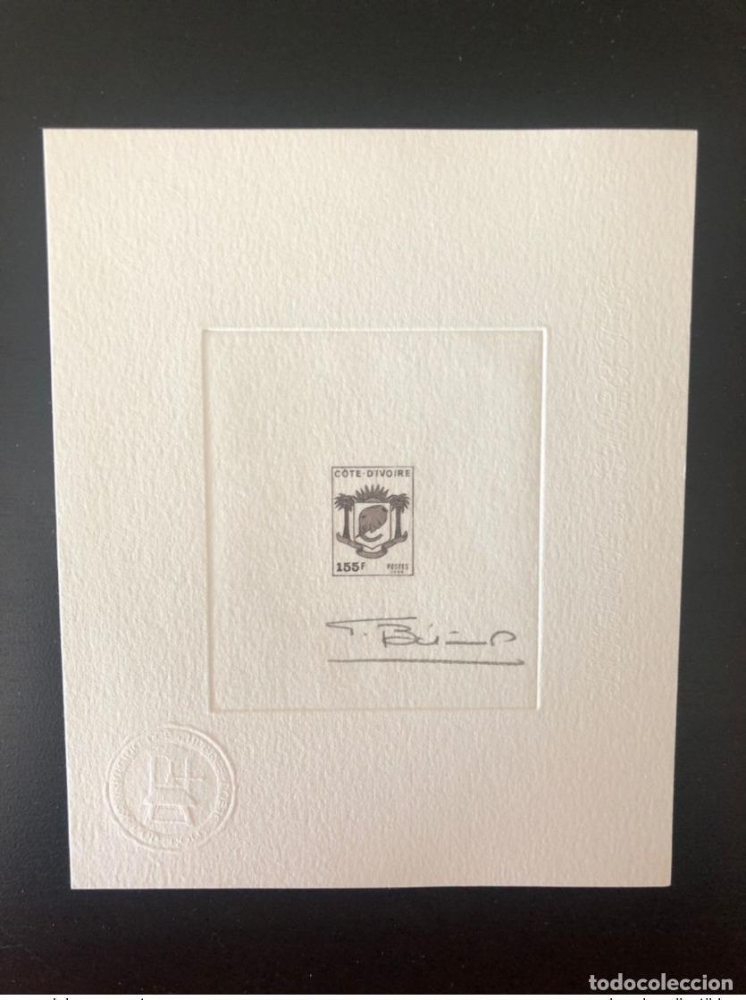 Sellos: Costa de Marfil 986 Mi. 933 Escudo armas Elefante Vida silvestre