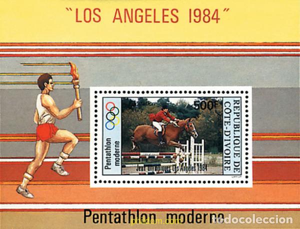 Sellos: 70503 MNH COSTA DE MARFIL 1984 23 JUEGOS OLIMPICOS VERANO LOS ANGELES 1984