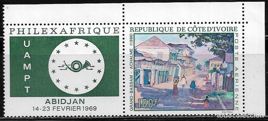 Sellos: COSTA DE MARFIL 1968, SERIE Ivert PA 41 - PHILXAFRIQUE. MNH.
