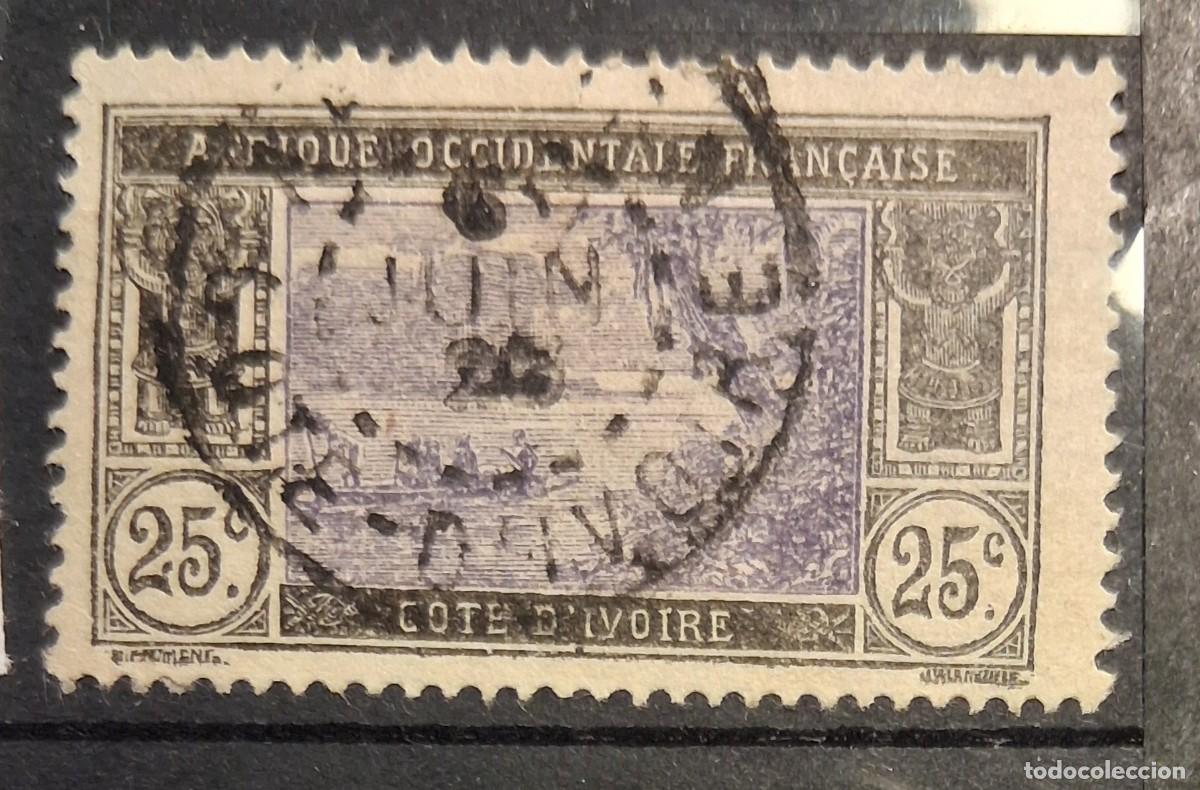 Sellos: COSTA DE MARFIL, 1922, CAT.YT.65.