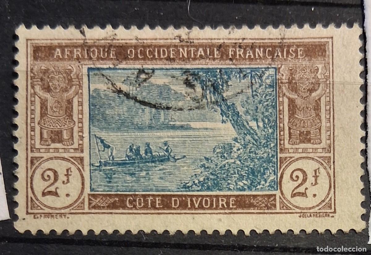 Sellos: COSTA DE MARFIL, 1913, CAT.YT.56.