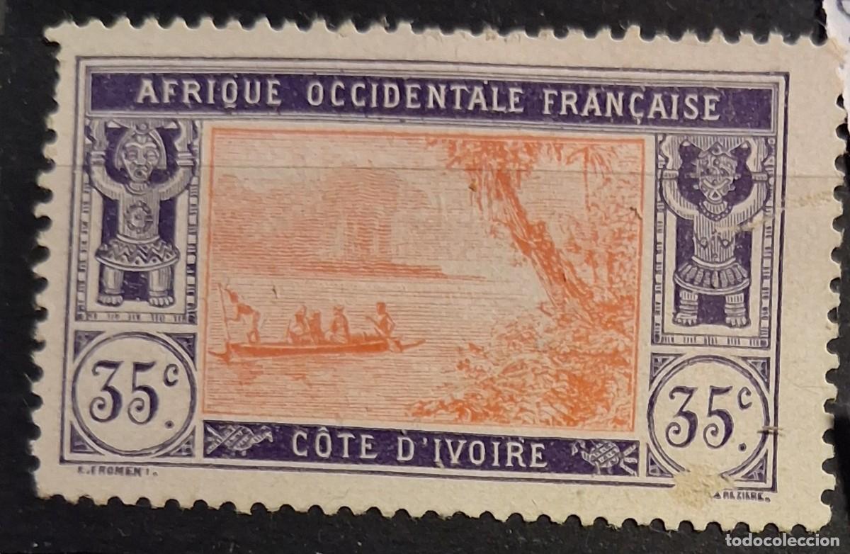 Sellos: COSTA DE MARFIL, 1913, CAT.YT.50.