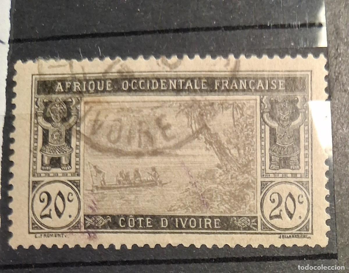 Sellos: COSTA DE MARFIL, 1913, CAT.YT.47.