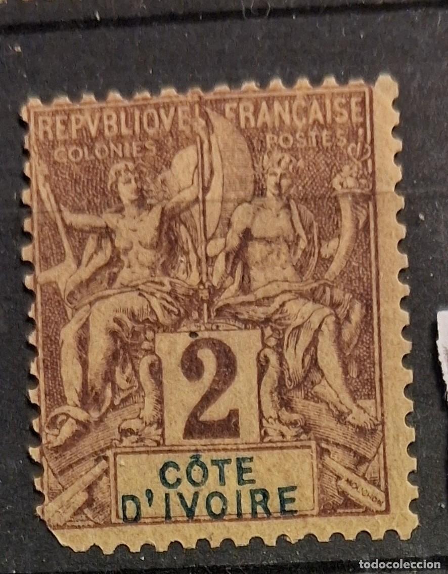 Sellos: COSTA DE MARFIL, 1892, CAT.YT.2.