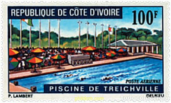 Sellos: 27471 MNH COSTA DE MARFIL 1971 NATACION
