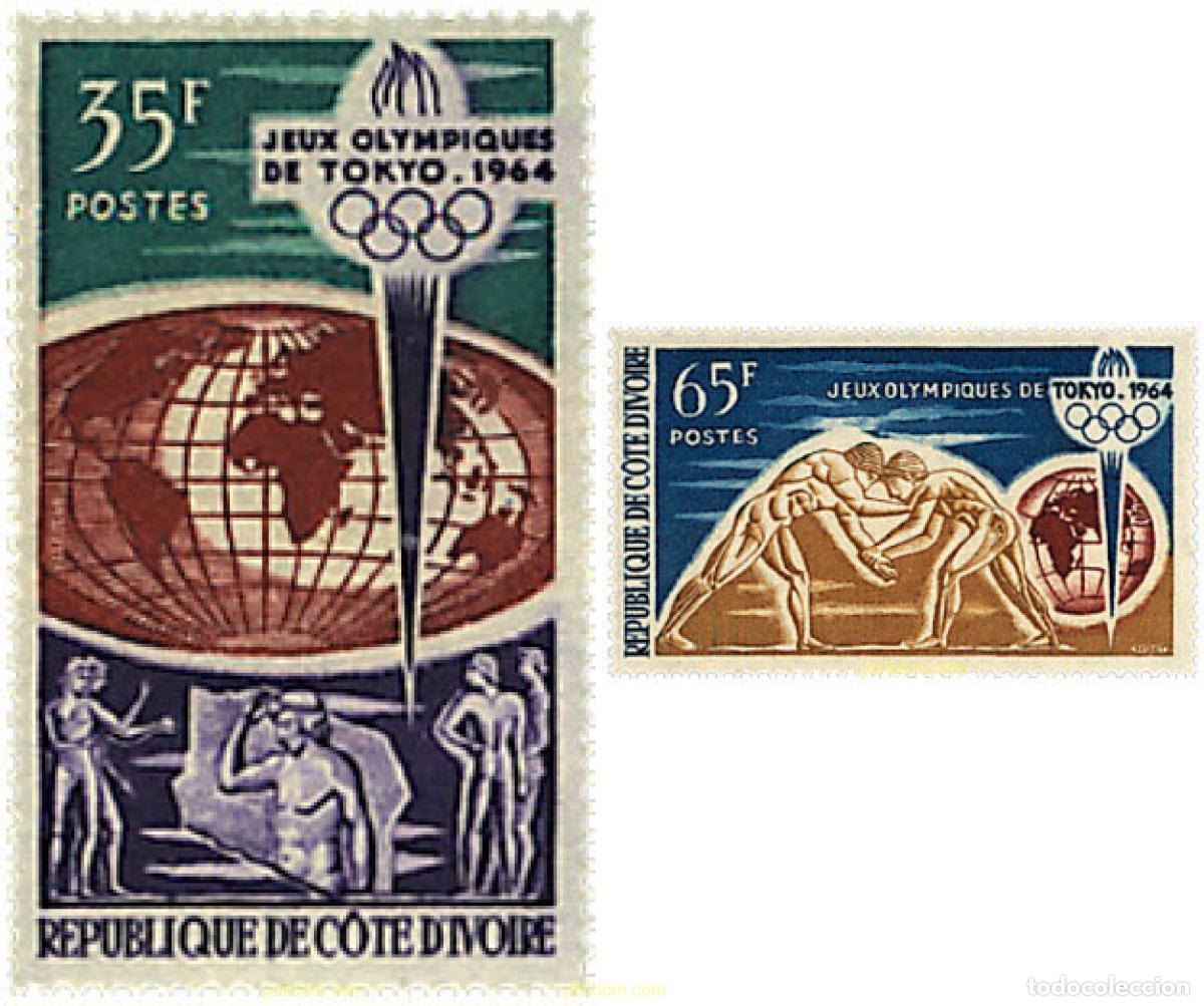 Sellos: 27468 MNH COSTA DE MARFIL 1964 18 JUEGOS OLIMPICOS VERANO TOKIO 1964
