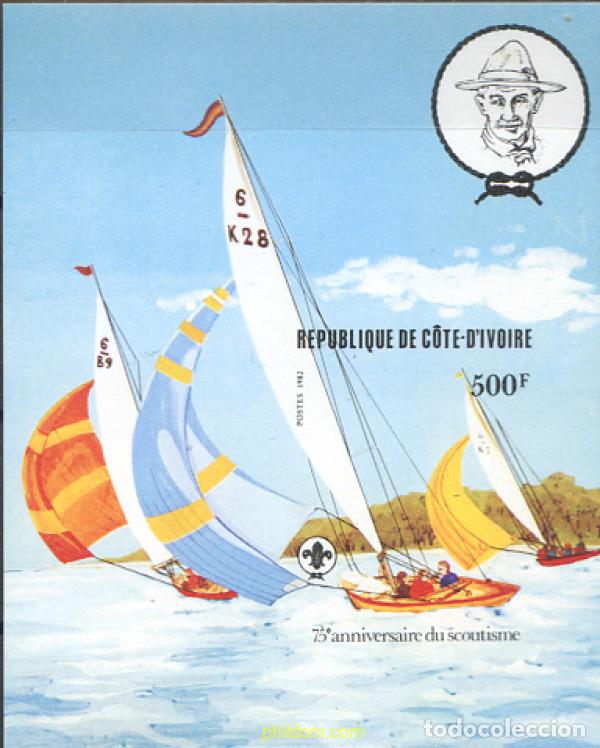 Sellos: 18840 MNH COSTA DE MARFIL 1982 75 ANIVERSARIO DEL ESCULTISMO