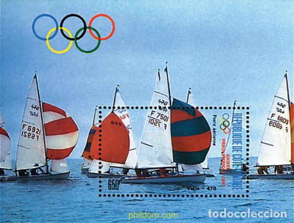 Sellos: 70504 MNH COSTA DE MARFIL 1987 24 JUEGOS OLIMPICOS VERANO SEUL 1988