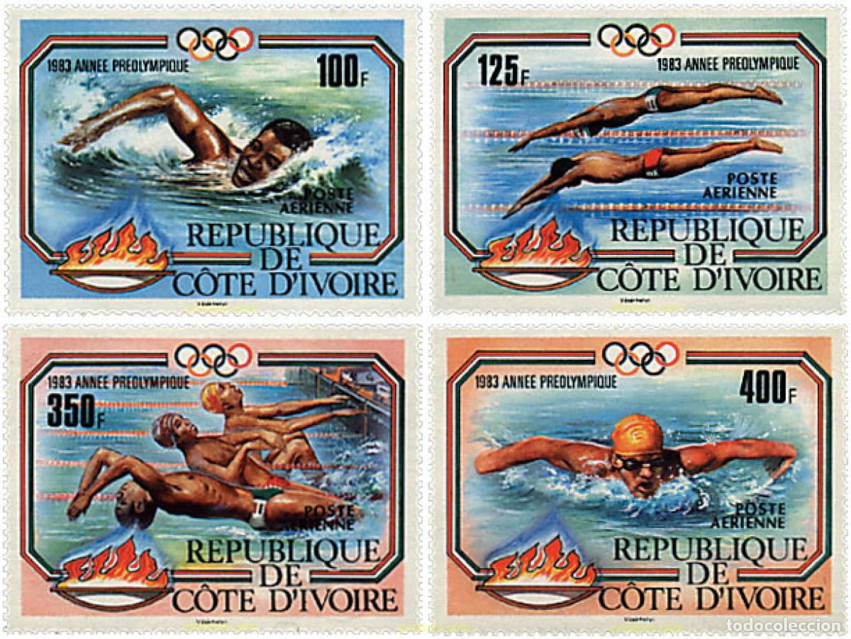 Sellos: 30517 MNH COSTA DE MARFIL 1983 23 JUEGOS OLIMPICOS VERANO LOS ANGELES 1984