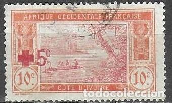 Briefmarken: SELLO USADO DE COSTA DE MARFIL 1913, YT 58