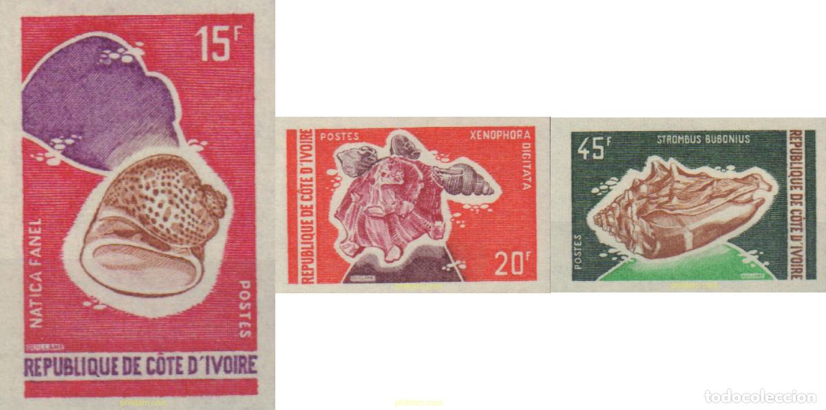 Sellos: 592959 MNH COSTA DE MARFIL 1972 FAUNA MARINA