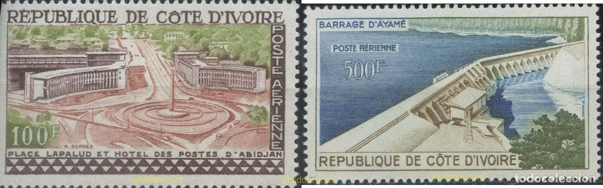 Sellos: 656769 MNH COSTA DE MARFIL 1959 SERIE BASICA