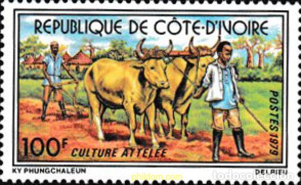 Sellos: 30170 MNH COSTA DE MARFIL 1979 VIDA AGRICOLA