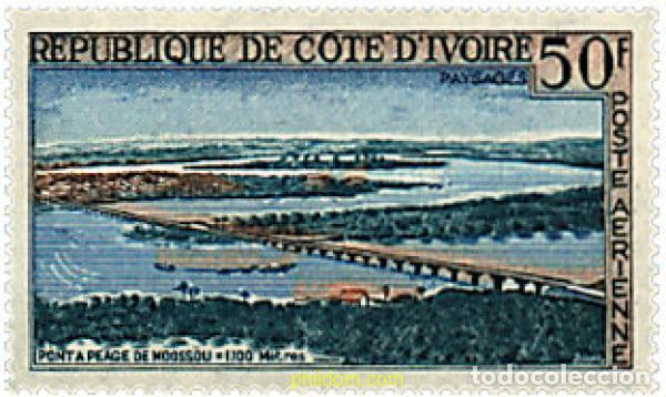 Sellos: 198688 MNH COSTA DE MARFIL 1963 PAISAJES