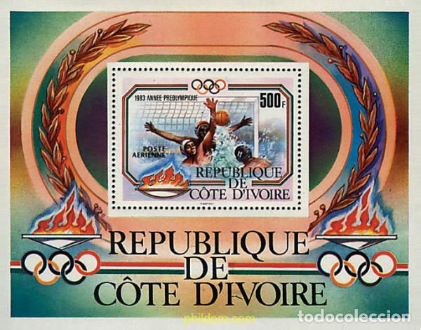 Sellos: 49607 MNH COSTA DE MARFIL 1983 23 JUEGOS OLIMPICOS VERANO LOS ANGELES 1984