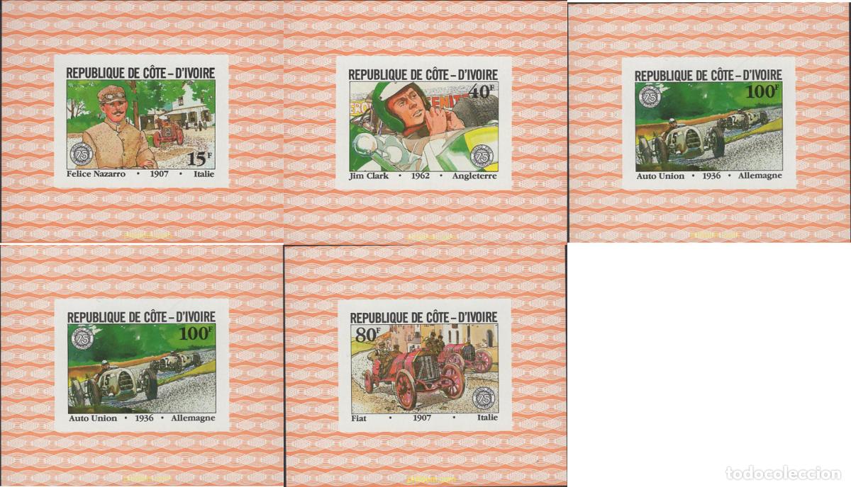 Francobolli: 22502 MNH COSTA DE MARFIL 1981 75 ANIVERSARIO DEL GRAN PREMIO DE FRANCIA