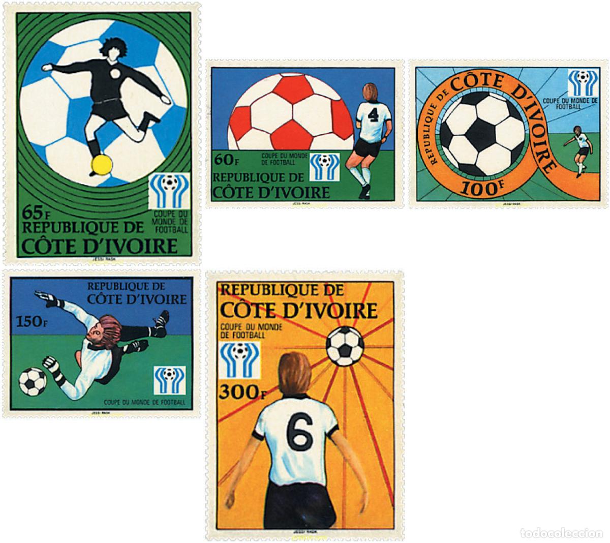 Francobolli: 27472 MNH COSTA DE MARFIL 1978 COPA DEL MUNDO DE FUTBOL. ARGENTINA-78