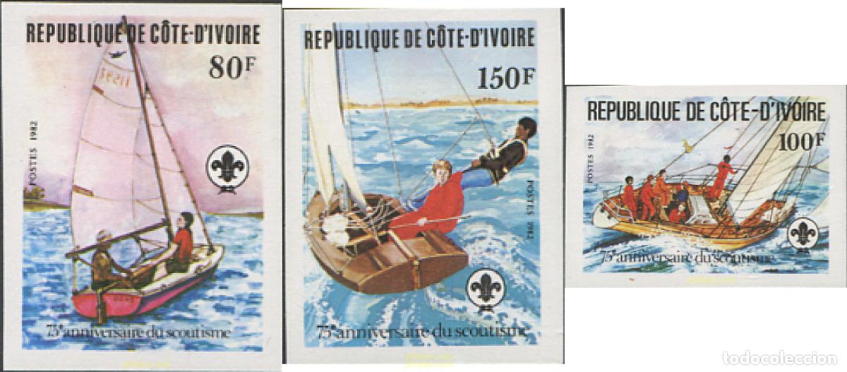 Francobolli: 18839 MNH COSTA DE MARFIL 1982 75 ANIVERSARIO DEL ESCULTISMO