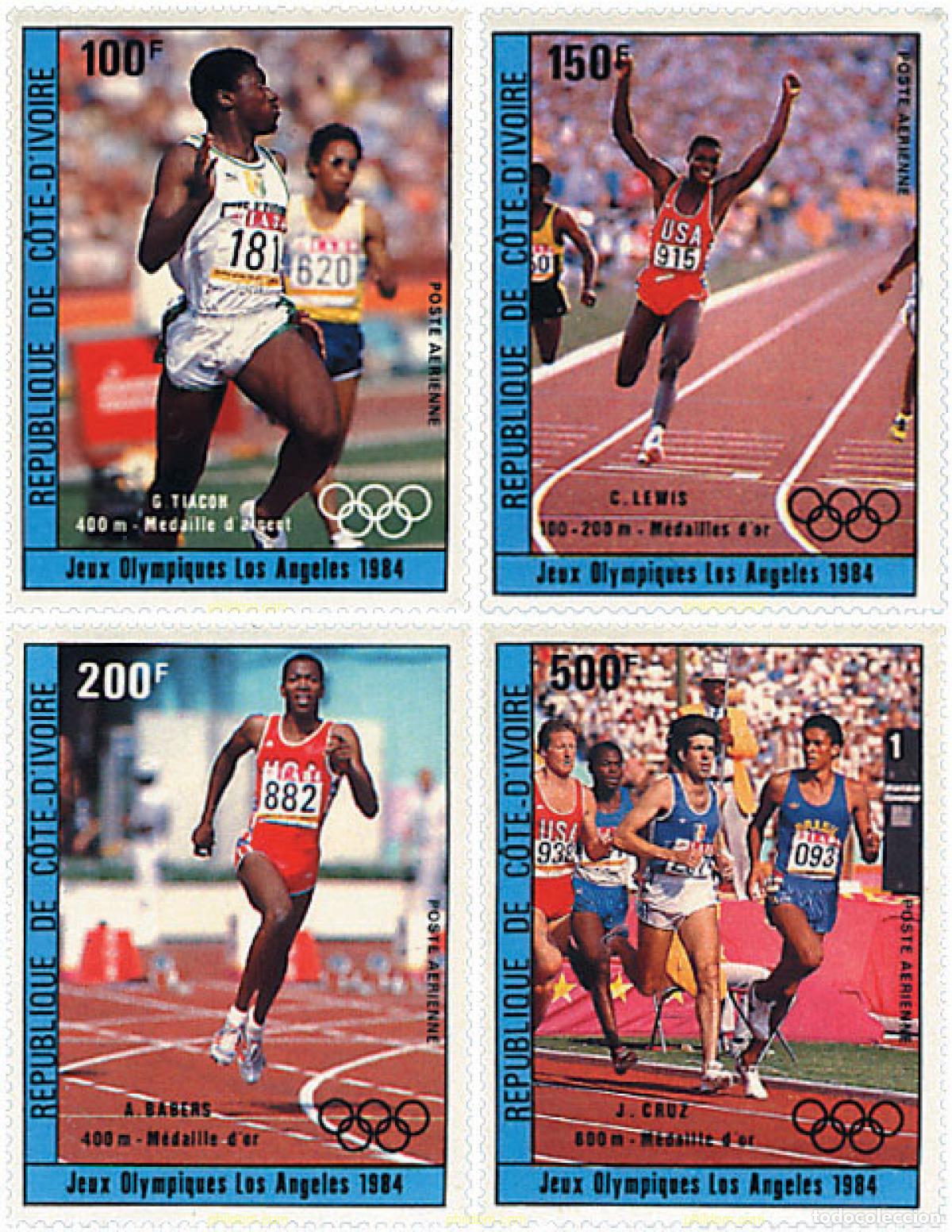Briefmarken: 27485 MNH COSTA DE MARFIL 1984 23 JUEGOS OLIMPICOS VERANO LOS ANGELES 1984