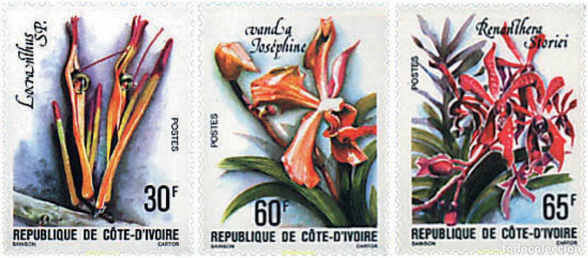 Sellos: 83363 MNH COSTA DE MARFIL 1979 FLORES DE COSTA DE MARFIL