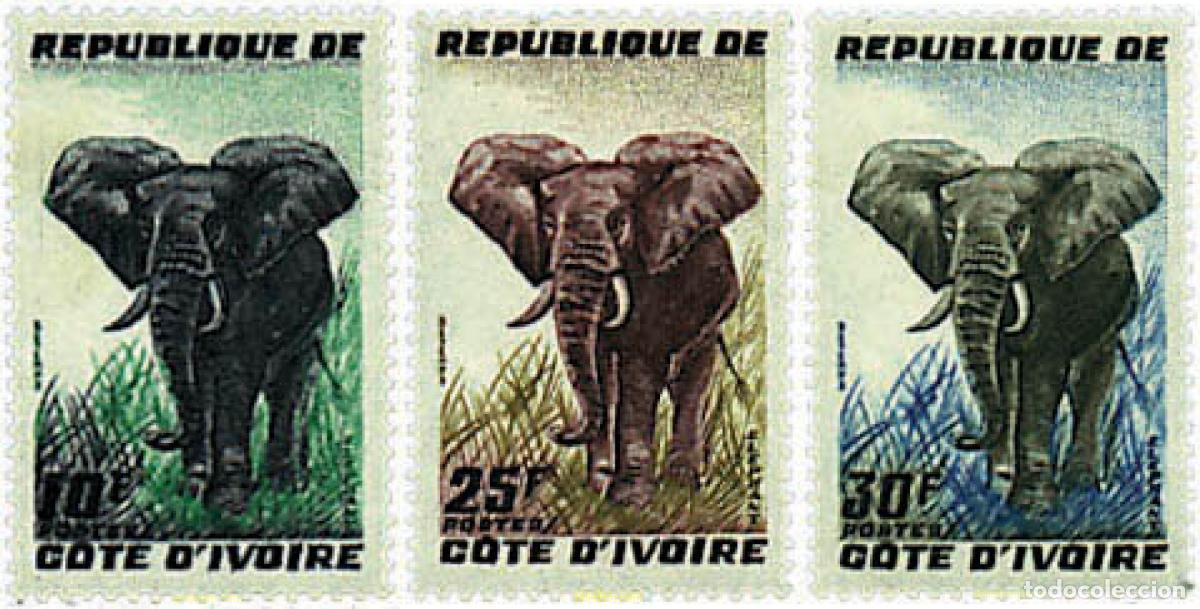 Selos: 30134 MNH COSTA DE MARFIL 1959 SERIE BASICA