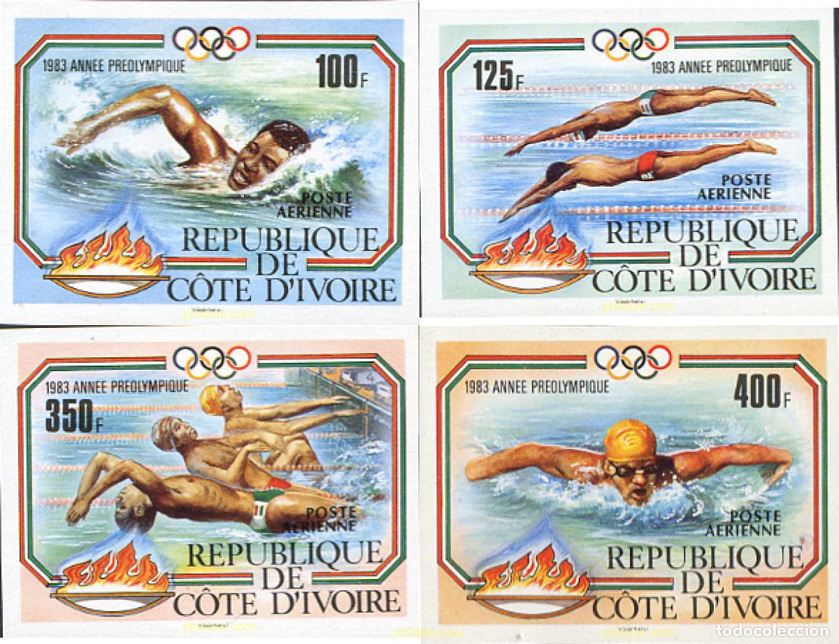 Stamps: 257405 MNH COSTA DE MARFIL 1983 23 JUEGOS OLIMPICOS VERANO LOS ANGELES 1984