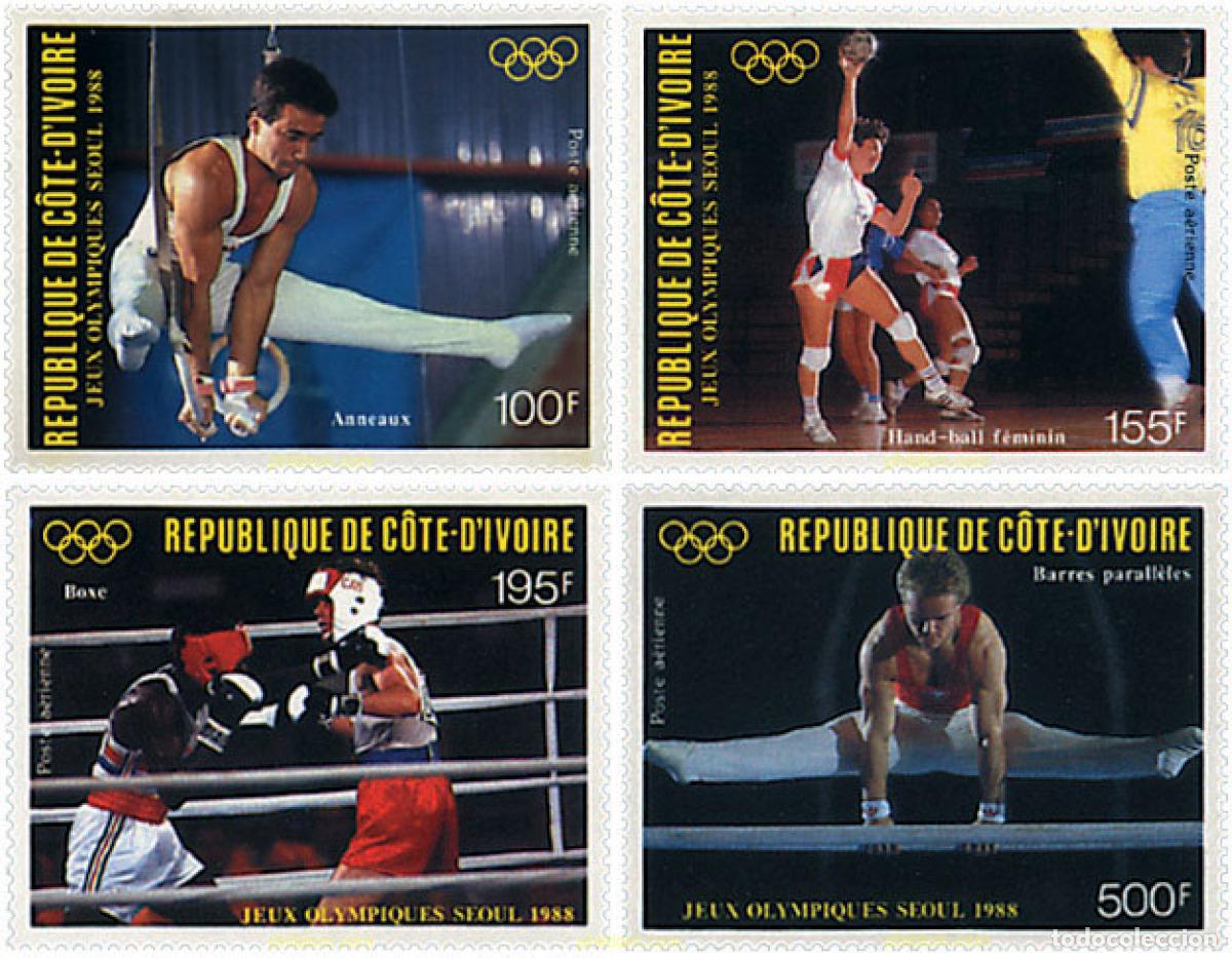 Sellos: 27493 MNH COSTA DE MARFIL 1988 24 JUEGOS OLIMPICOS VERANO SEUL 1988
