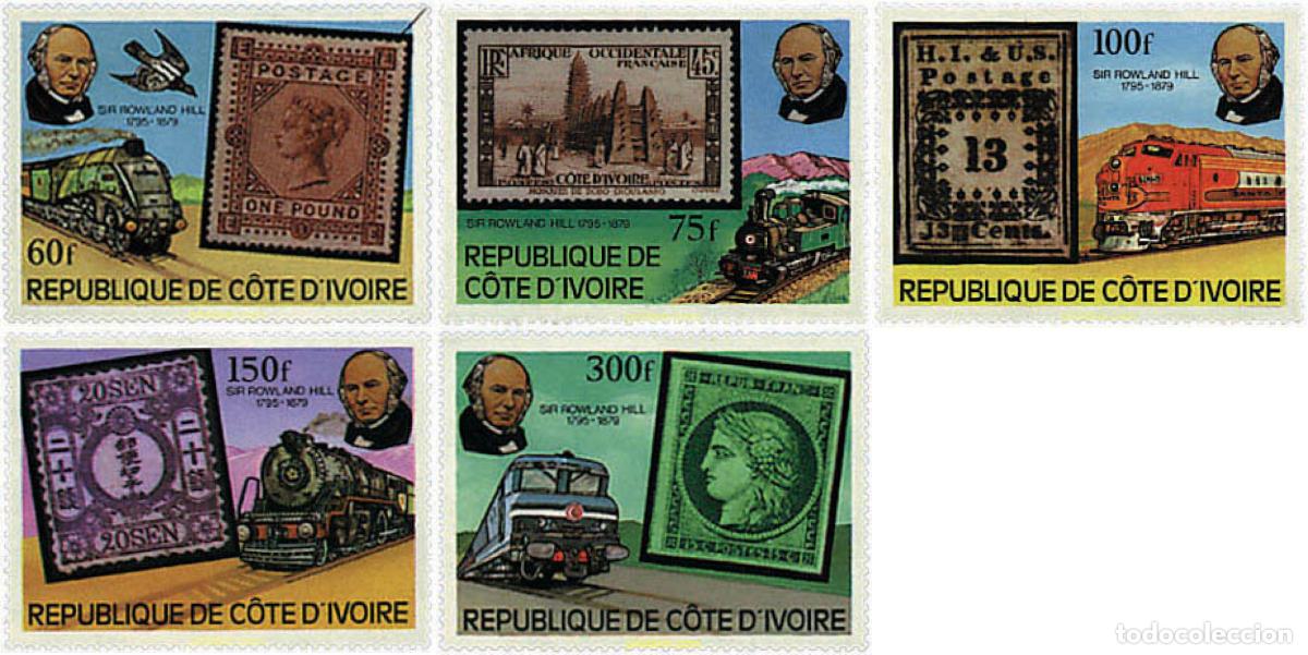 Sellos: 58585 MNH COSTA DE MARFIL 1979 CENTENARIO DE LA MUERTE DE SIR ROWLAND HILL