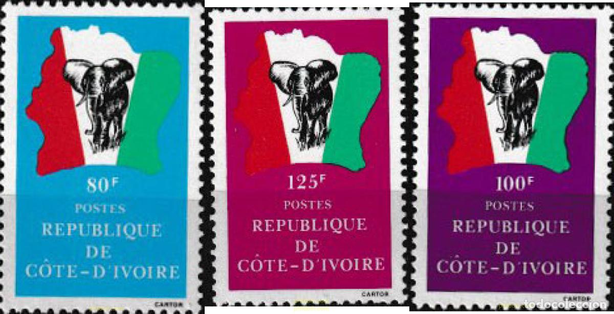 Sellos: 54181 MNH COSTA DE MARFIL 1981 SERIE BASICA