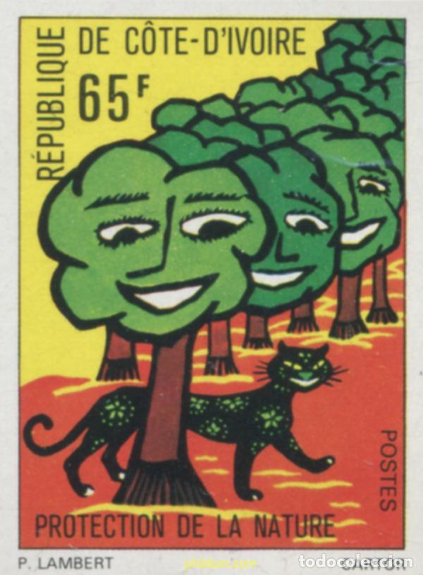 Sellos: 18563 MNH COSTA DE MARFIL 1976 PROTECCION DE LOS BOSQUES Y DE LA NATURALEZA