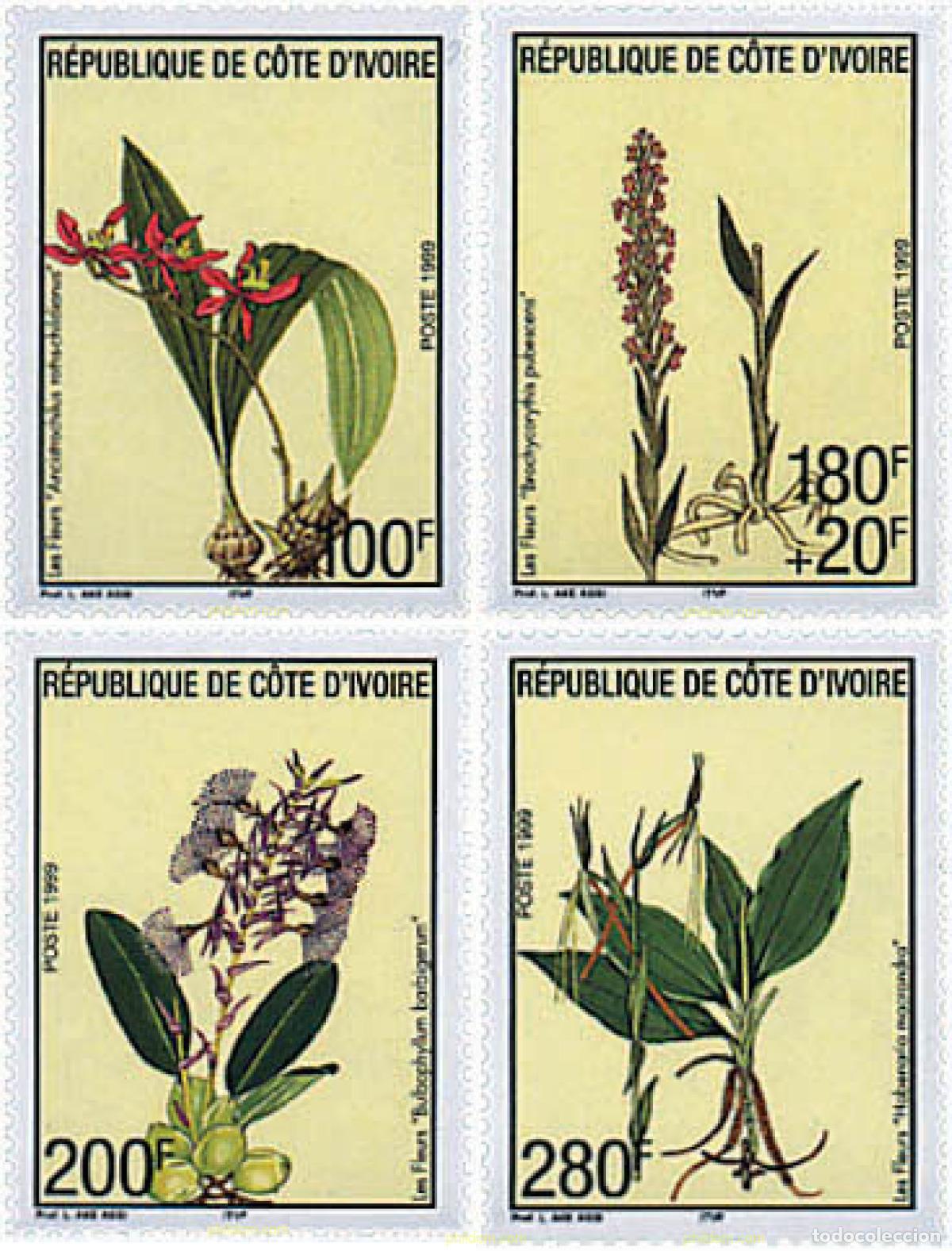 Sellos: 98534 MNH COSTA DE MARFIL 1999 ORQUIDEAS