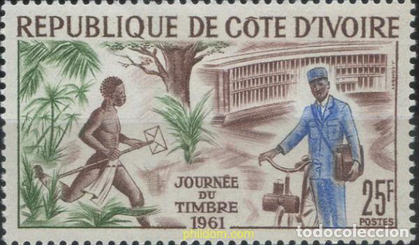Sellos: 39990 MNH COSTA DE MARFIL 1961 DIA DEL SELLO