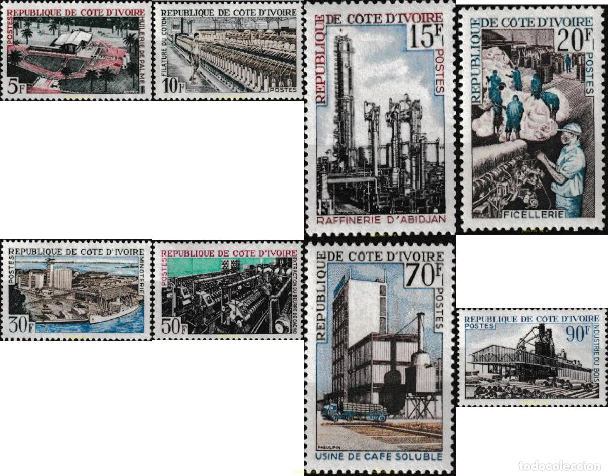 Sellos: 39999 MNH COSTA DE MARFIL 1968 INDUSTRALIZACION