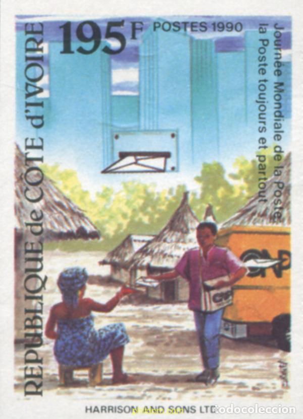 Sellos: 193362 MNH COSTA DE MARFIL 1990 DIA MUNDIAL DEL CORREO