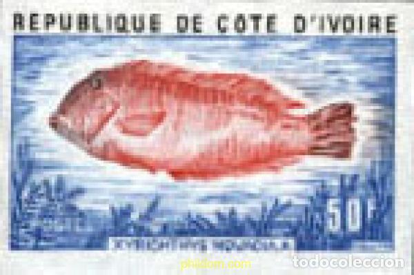 Sellos: 193198 MNH COSTA DE MARFIL 1973 PEZ