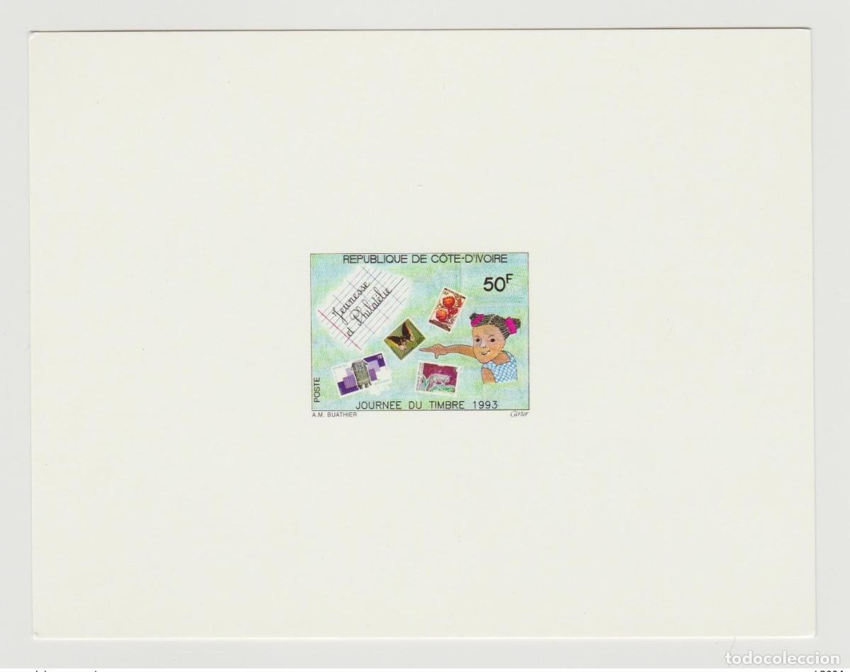 Sellos: Sello Proof De Luxe 1993 Mi. 1090 Costa Marfil