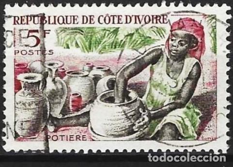 Sellos: Costa de Marfil 1965 - Mi 278 - YT 230 - Artesan&iacute;a: La alfarer&iacute;a