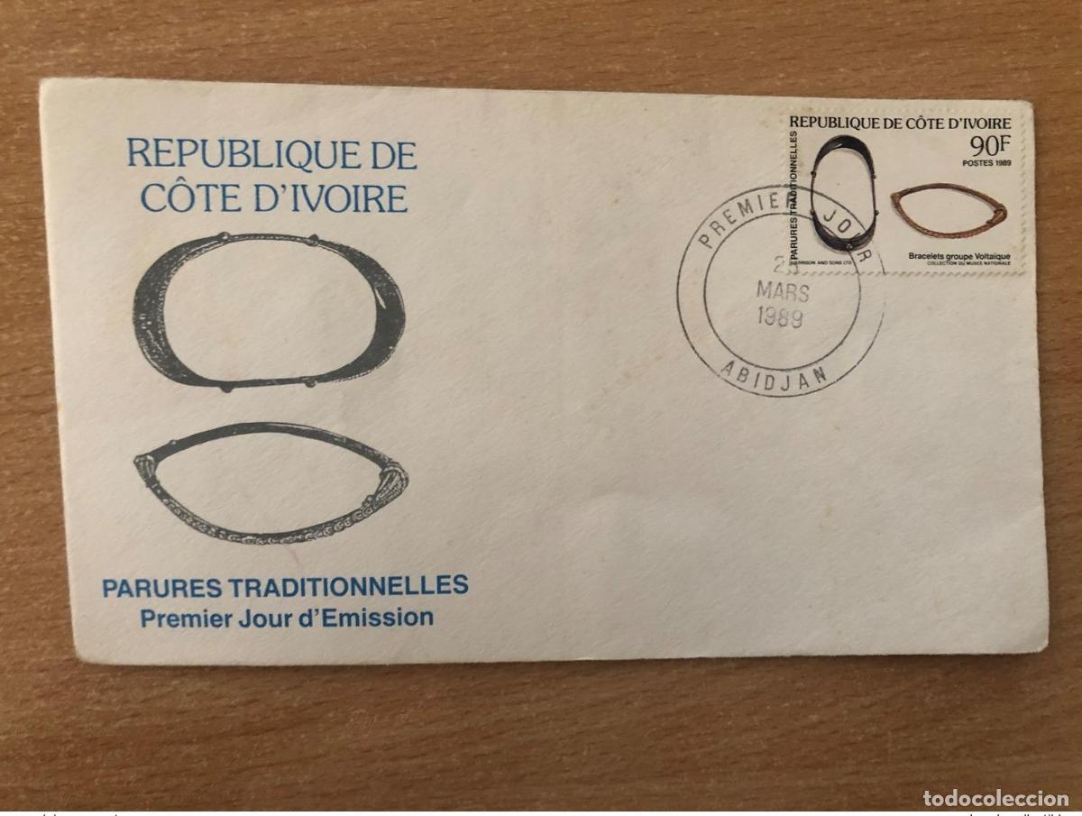 Francobolli: Costa de Marfil 1989 Mi. 989 FDC Joyer&iacute;a tradicional Schmuck Jewels Jewelry