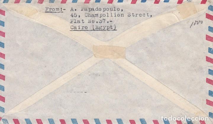 Sellos: SOBRE: 1952 EGIPTO - CANADA - Foto 2