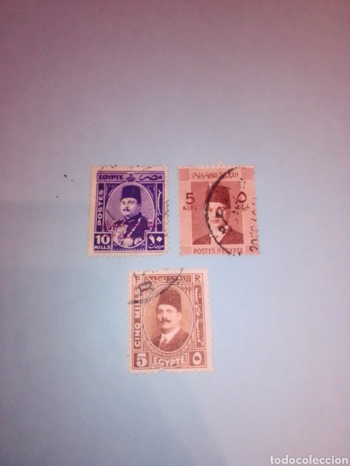 Sellos: Egipto Rey - Foto 1