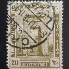 Sellos: SELLO USADO EGIPTO 1922 - HISTORIA EGIPCIA TEMPLO DE KARNAK