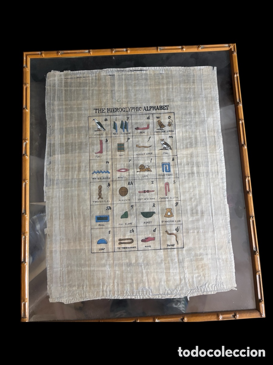 Sellos: Cuadro, papiro egipcio - Foto 2