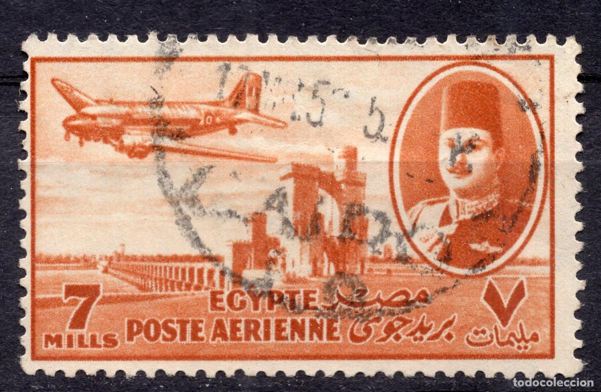 Sellos: EGIPTO 1947 STAMP MICHEL MI EG 308