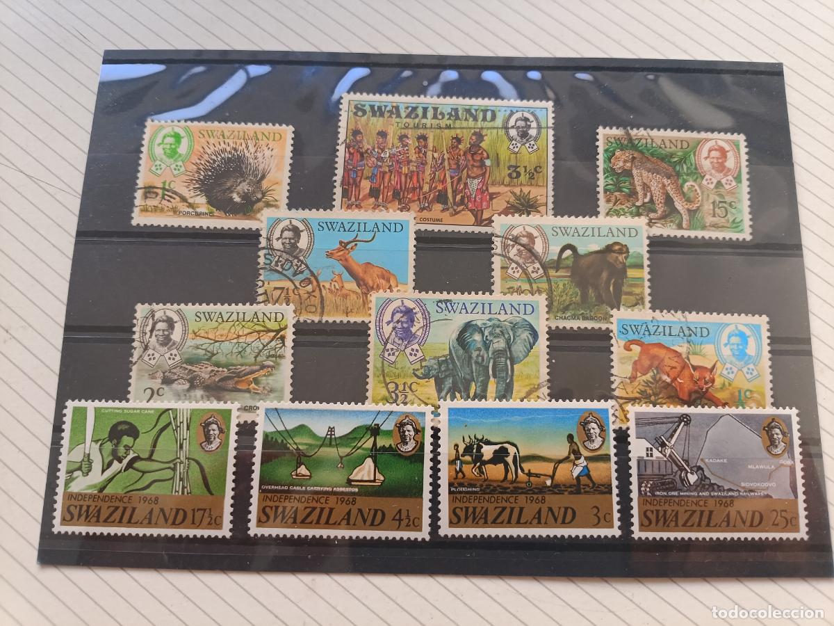 Sellos: Swazilandia, Swaziland. Lote de sellos